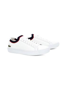 Zapatilla Lacoste Piquee 119 Blanco Hombre