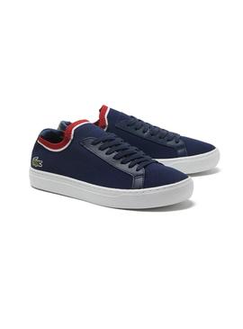 Zapatilla Lacoste Piquee 119 Marino Hombre