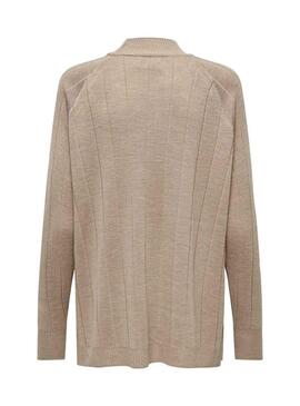Jersey de punto de Only Tess beige para mujer