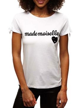 Camiseta Naf Naf Mademoiselle Blanco Mujer