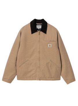 Chaqueta Carhartt Detroit OG camel para hombre 