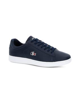 Zapatillas Lacoste Carnaby France Marino Hombre