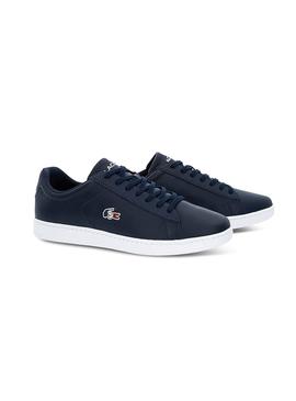 Zapatillas Lacoste Carnaby France Marino Hombre