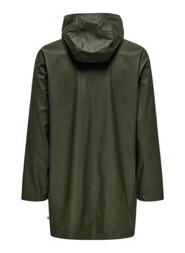 Chubasquero Only and Sons  Luca verde para hombre