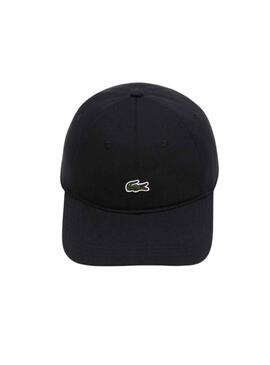 Gorra Lacoste cocodrilo para hombre y mujer negro 
