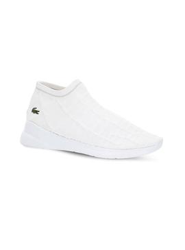 Zapatilla Lacoste Fit Sock Blanco Hombre