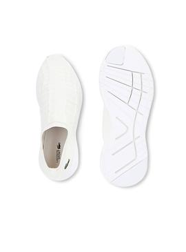 Zapatilla Lacoste Fit Sock Blanco Hombre
