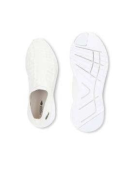 Zapatilla Lacoste Fit Sock Blanco Hombre