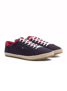 Zapatillas Tommy Hilfiger Textile Lace Azul