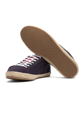 Zapatillas Tommy Hilfiger Textile Lace Azul