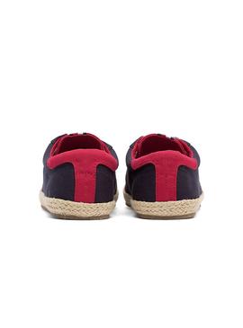 Zapatillas Tommy Hilfiger Textile Lace Azul