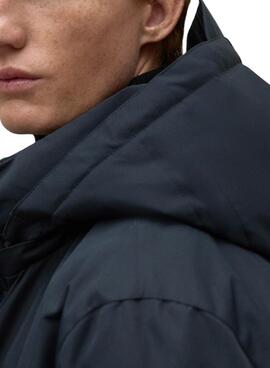 Cazadora Ecoalf Parko Negro para hombre