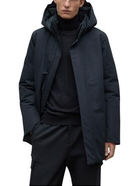 Cazadora Ecoalf Parko Negro para hombre
