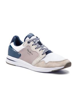 Zapatillas Pepe Jeans Jayker Dual Beige Hombre