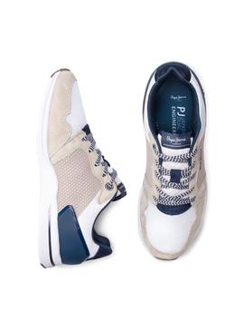 Zapatillas Pepe Jeans Jayker Dual Beige Hombre