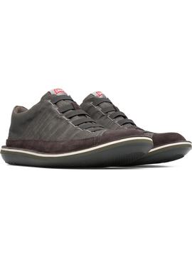 Zapatos Camper Beetle Gris Hombre