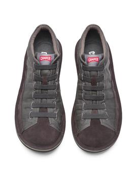 Zapatos Camper Beetle Gris Hombre