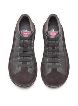 Zapatos Camper Beetle Gris Hombre