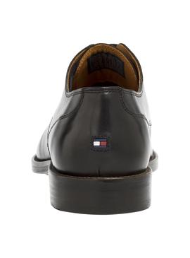 Zapatos Tommy Hilfiger Lace Up Negro Hombre