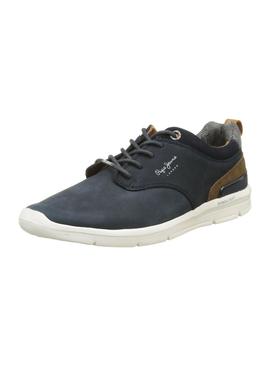 Botines Pepe Jeans Jayden Nubuck Azul