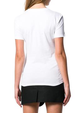 Camiseta Calvin Klein Jeans Star Box Blanco Mujer