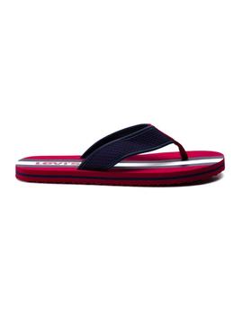 Chanclas Levis Dodge Rojo Hombre