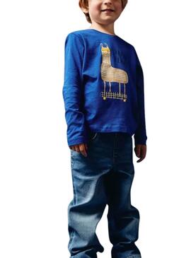 Camiseta Name It Orindo Azul Brillante para niño
