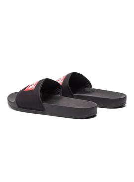 Chanclas Levis June Batwing Negro Hombre