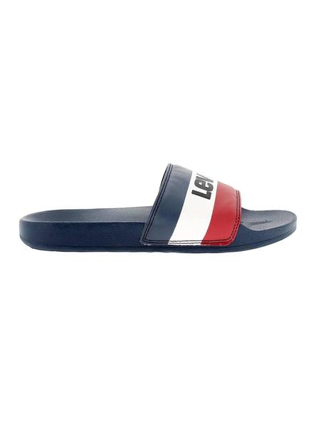 Chanclas Levis Sportswear Marino Hombre