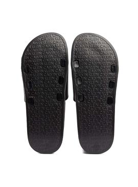 Chanclas Calvin Klein Negro Para Hombre y Mujer