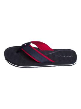 Chanclas Tommy Hilfiger Moulded Marino Hombre