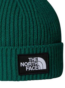 Gorro The North Face Box Logo Verde para kids