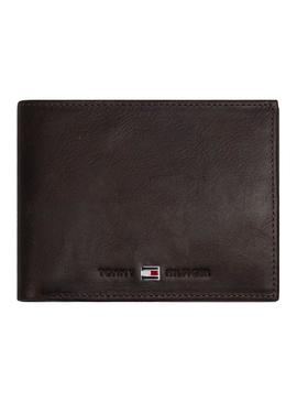 Cartera Tommy Hilfiger Johnson Coin Marron Hombre