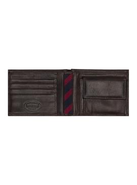 Cartera Tommy Hilfiger Johnson Coin Marron Hombre