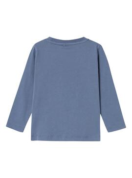 Camiseta Name It Robbin Azul para niño