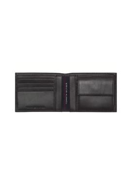 Cartera Tommy Hilfiger Harry Coin Negro Hombre