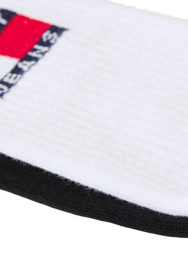 Pack 2 Calcetines Tommy Jeans con logo vertical multicolor  Unisex 
