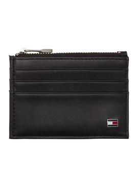 Cartera Tommy Hilfiger Eton Zip Negro Hombre