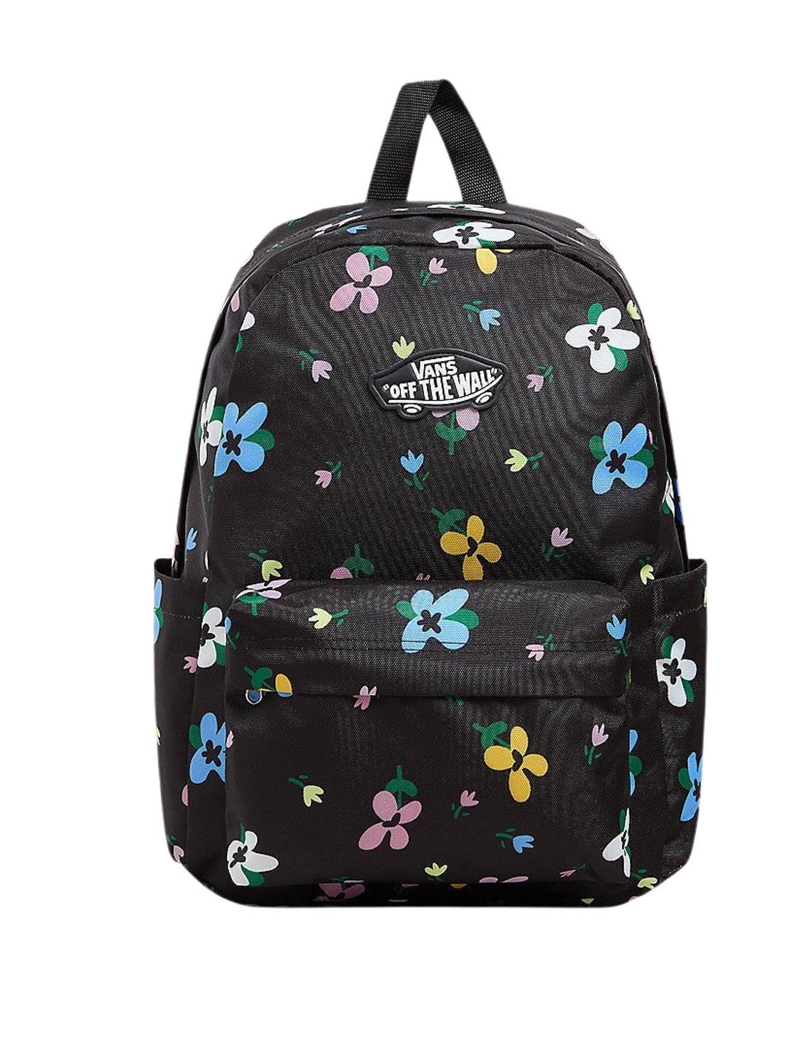 Mochila Vans Old Skool Grom Flores para niños
