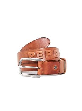 Cinturon Pepe Jeans Haworth Marron Hombre