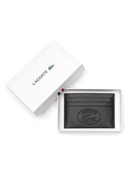 Cartera Lacoste Holder Stamp Negro Hombre
