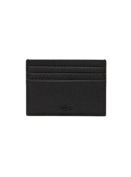 Cartera Lacoste Chantaco Flap Coin Negro Hombre