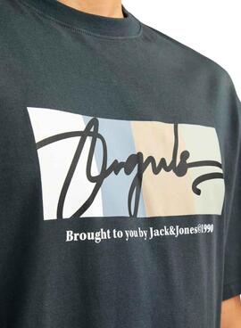Camiseta Jack and Jones Portland verde para hombre
