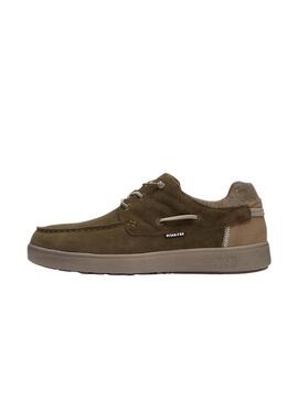 Náutico Walk In Pitas Omi verde para hombre