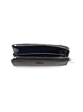 Cartera Lacoste Classic Zip Negro Hombre