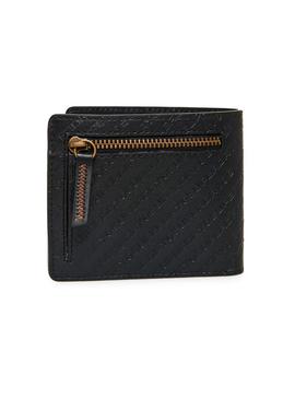 Cartera Superdry Badgeman Negro Hombre