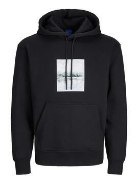 Sudadera Jack and Jones Vesterbro negro para hombre