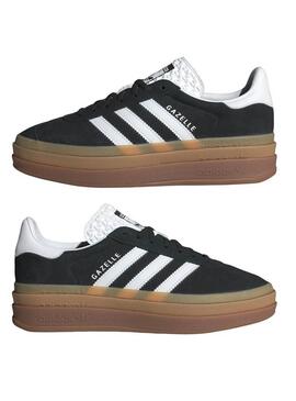 Zapatillas Adidas Gazelle Bold negro para mujer