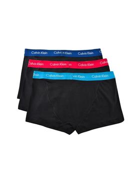 Pack Calzoncillos Calvin Klein Low Rise 3PK Negro