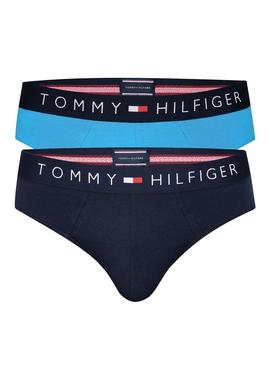 Pack Slip Tommy Hilfiger Azul